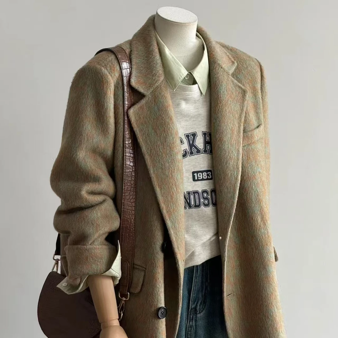 【南风家】Y401~Y450法式长袖女秋装新2024款设计感显瘦上衣