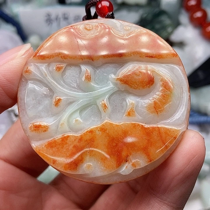 未镶嵌挂件翡翠翡翠