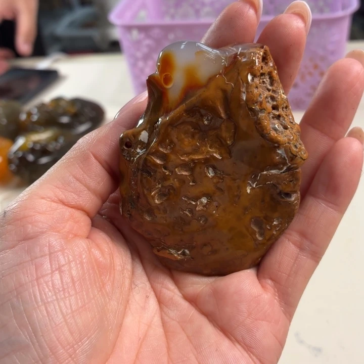 玛瑙/玉髓吊坠(不含链)未镶嵌