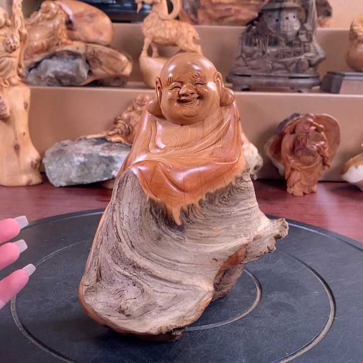 柏木（崖柏）根雕摆件