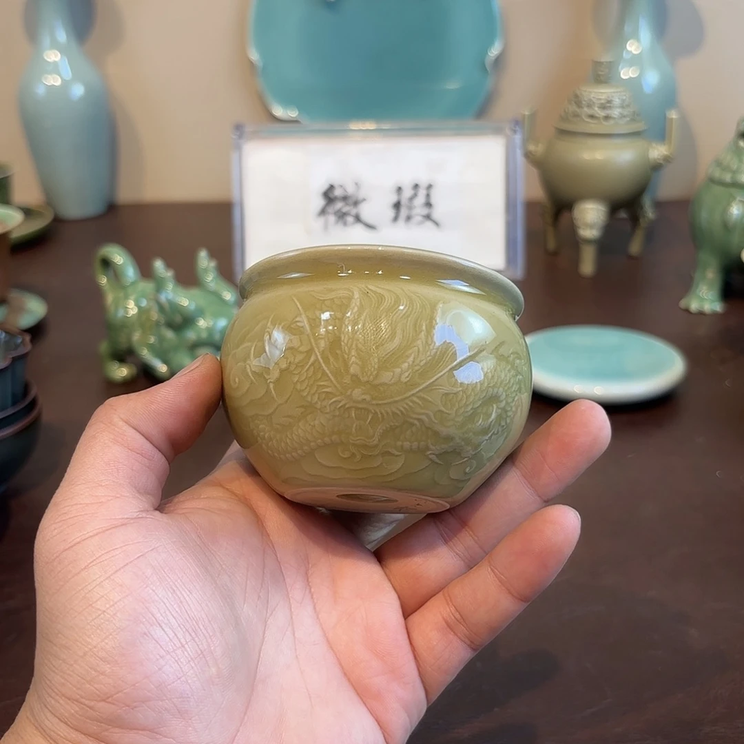 瓷片龙泉青瓷了我青瓷