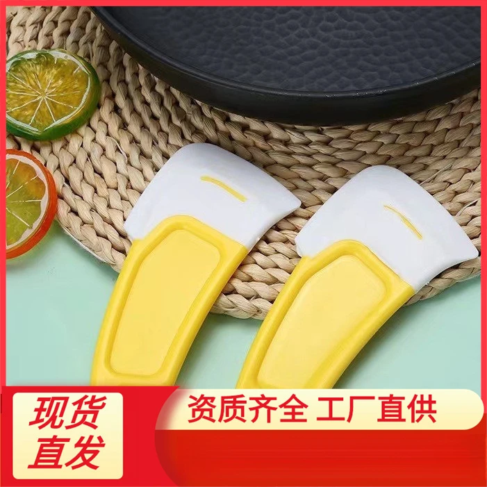 厨房清洁软刮刀去除锅底盘底灶台油污油渍食品用软头清洁器软硅胶