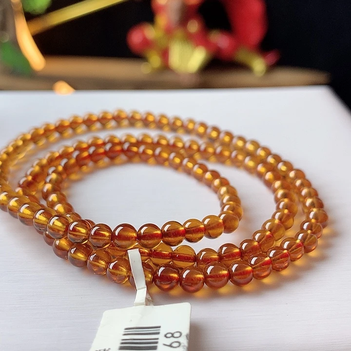 念***念手链未镶嵌石榴石芬达卡4.7