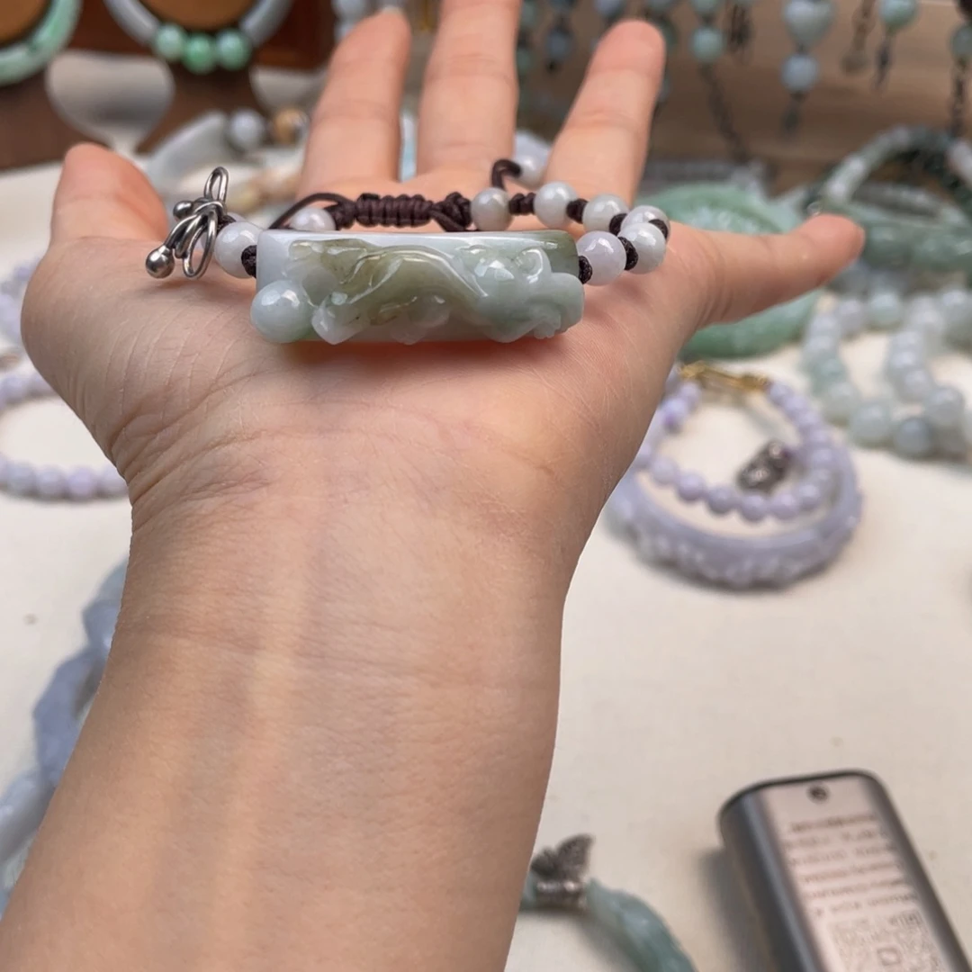 翡翠未镶嵌手链手链
