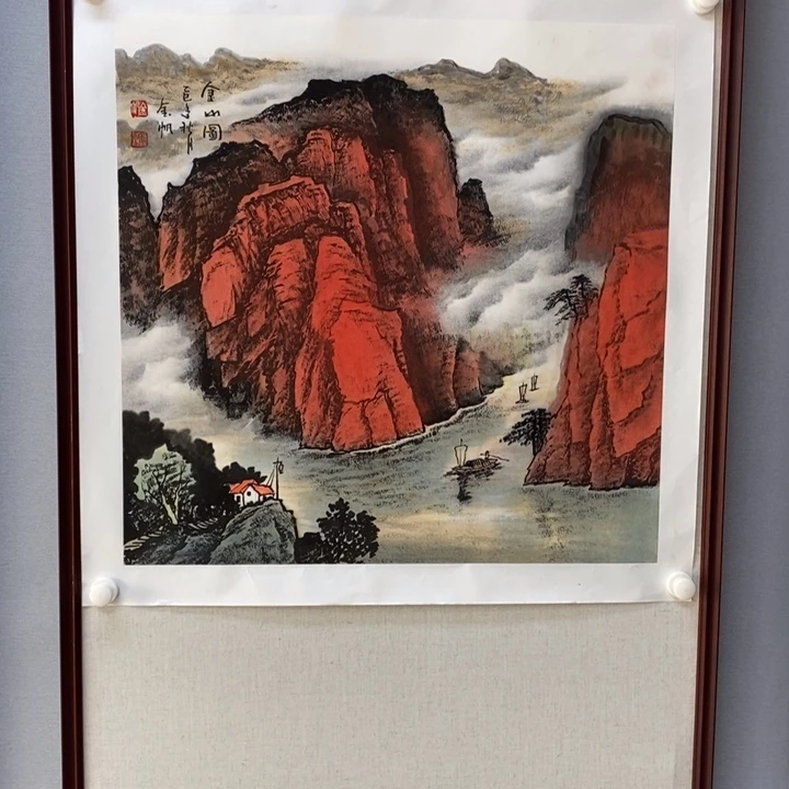 国画亲笔手绘原创