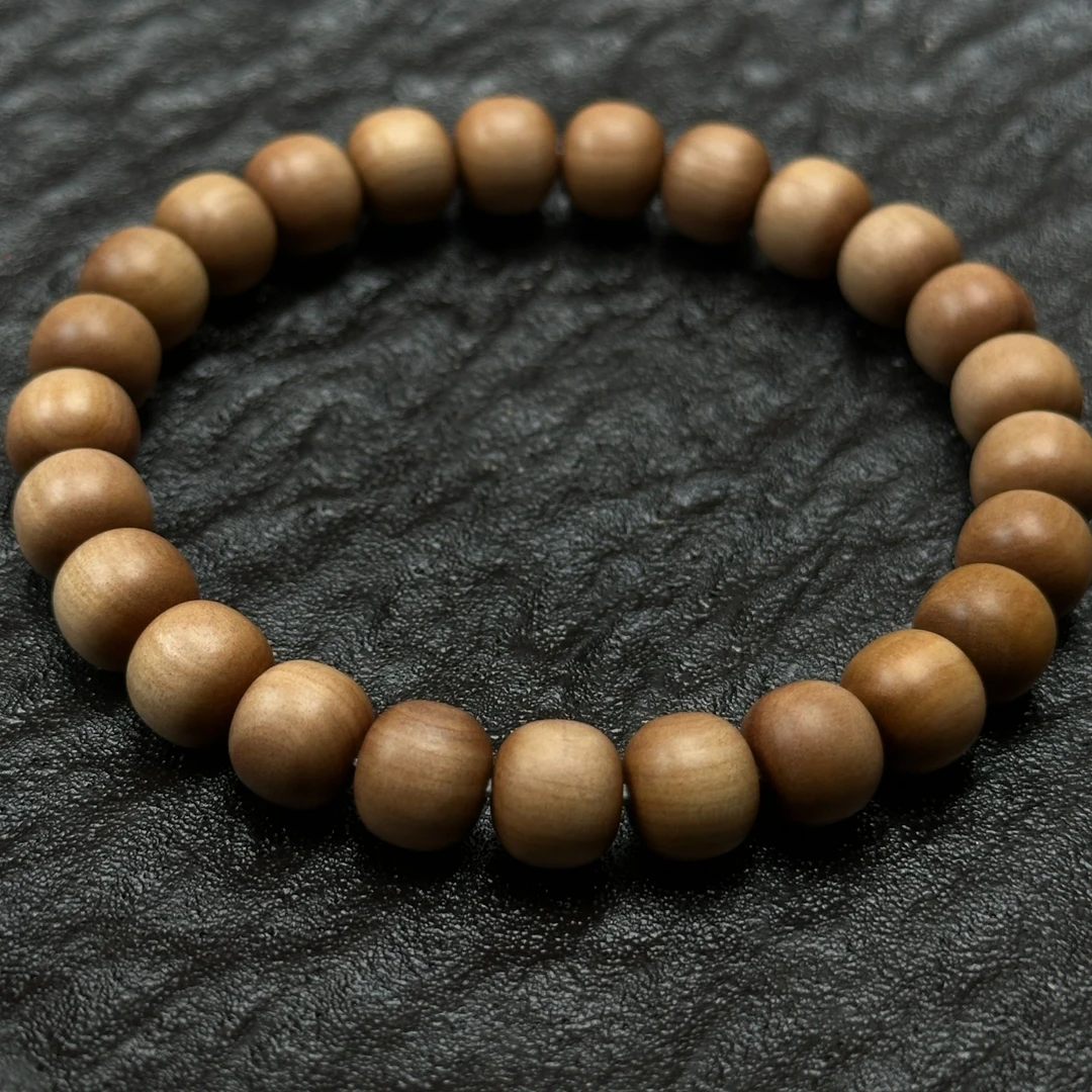 拓巴卡TBK 出品印度迈索尔老山檀香〚老型〛单圈手串