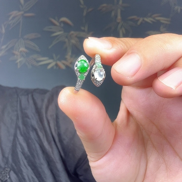 翡翠未镶嵌戒指特价
