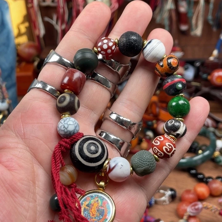 玛瑙/玉髓手链未镶嵌