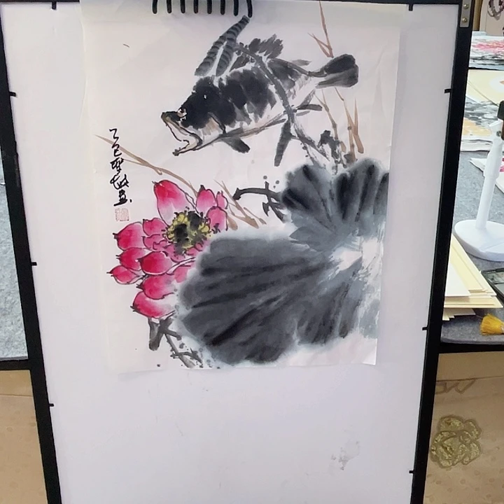 国画张圣敏先生纯手绘作品