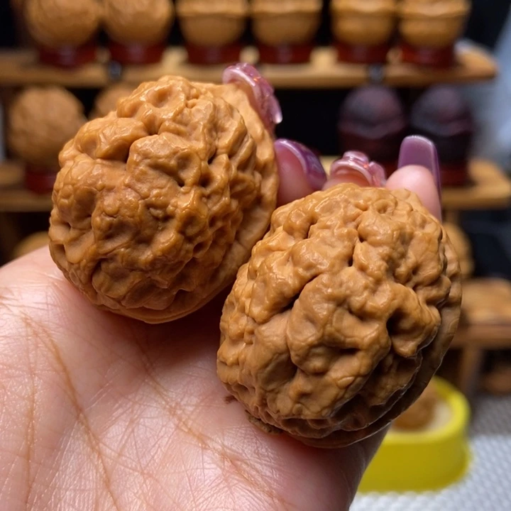 文玩核桃吊坠凤眼14