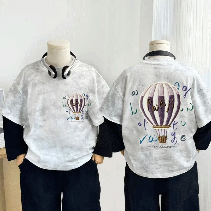 100纯棉儿童春秋打底衫宝宝单上衣中大童圆领T恤长袖秋衣男童女童