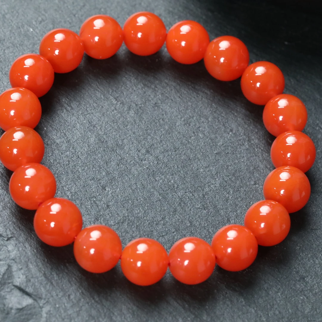 南红手串 匡式珠宝 保山南红手串10mm+ BYL-ST70(多样性发货）