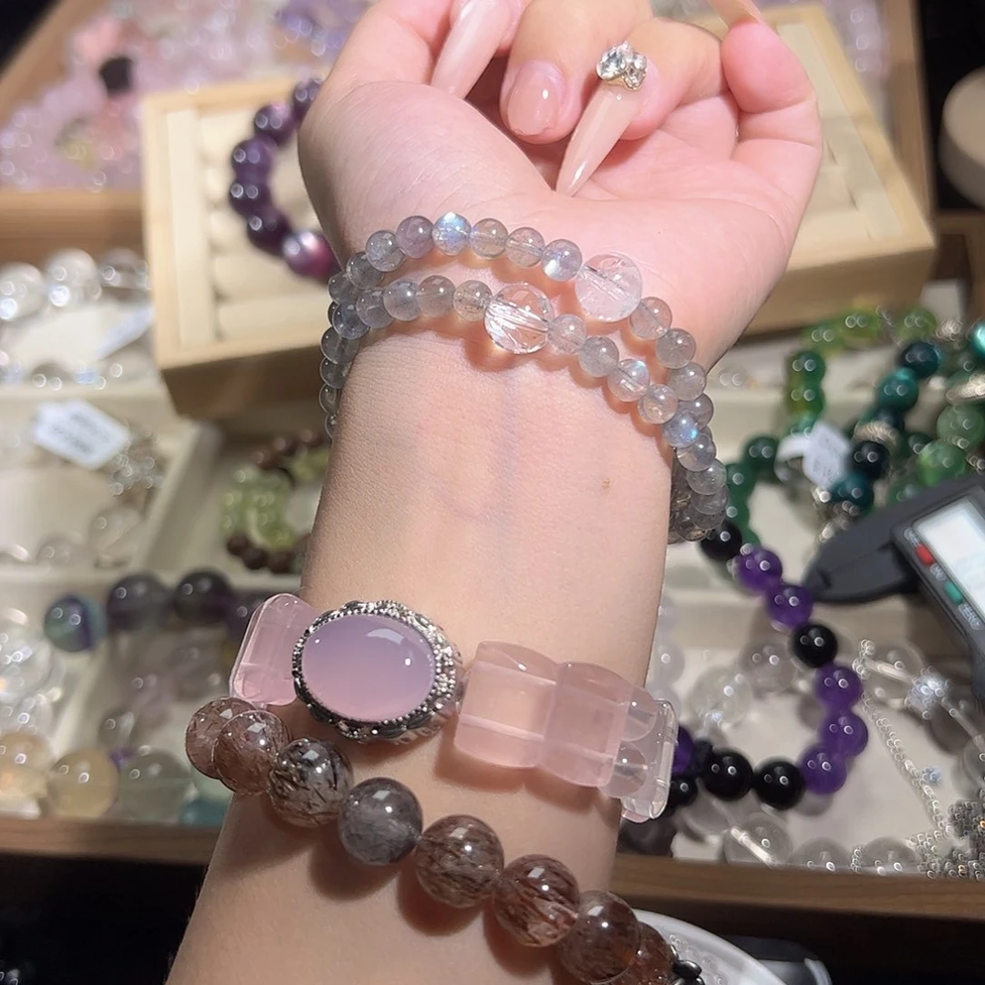 水晶手链未镶嵌水晶默认微瑕