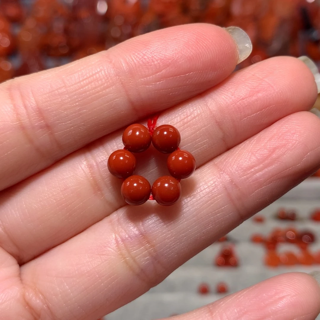 【闪购商品】未镶嵌配饰圆珠5南红玛瑙