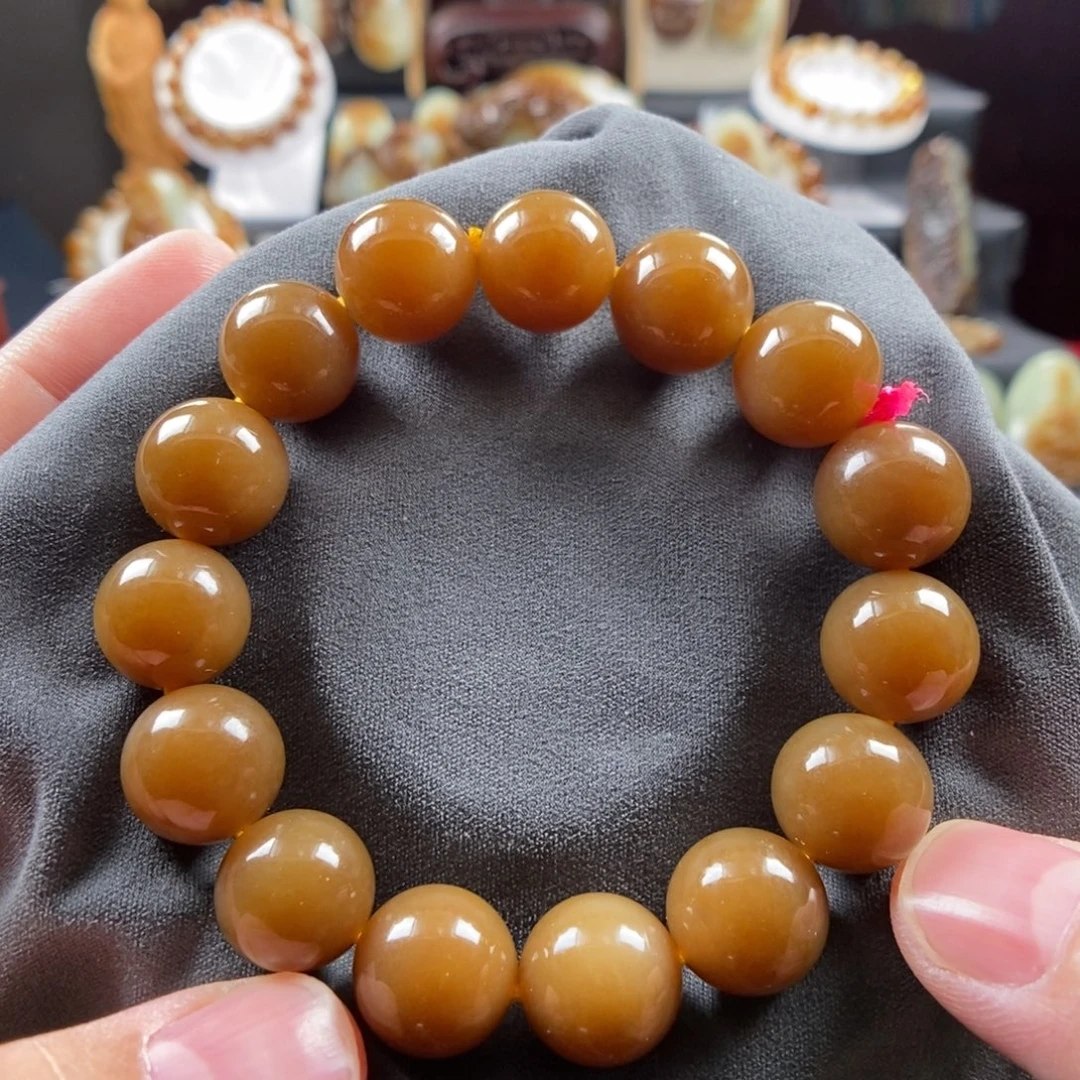 和田玉（糖玉）未镶嵌手链