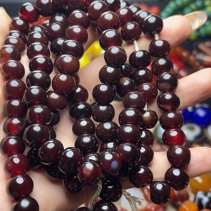 人***）玛瑙/玉髓手链未镶嵌