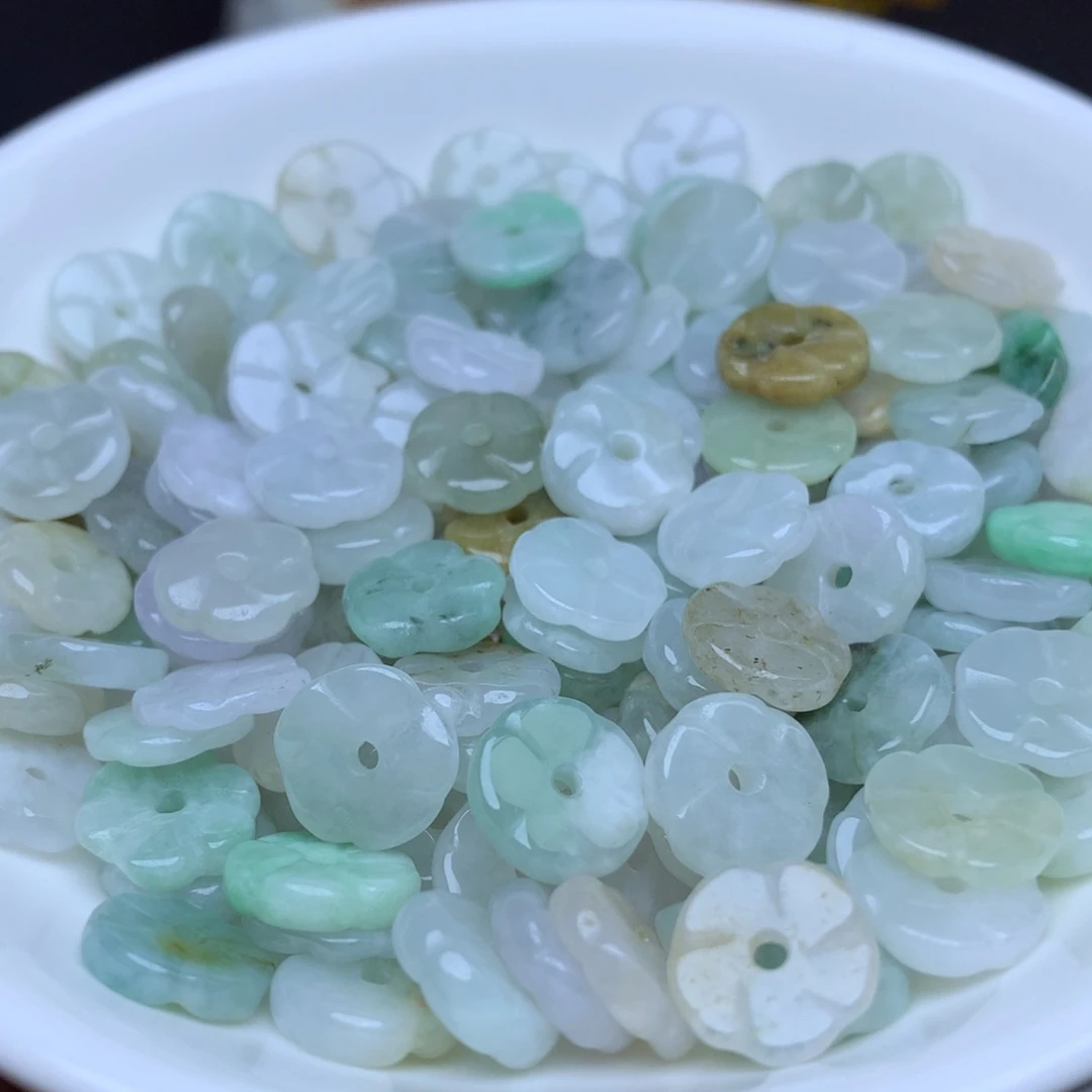 【闪购商品】翡翠手链未镶嵌卡10冰花花50个