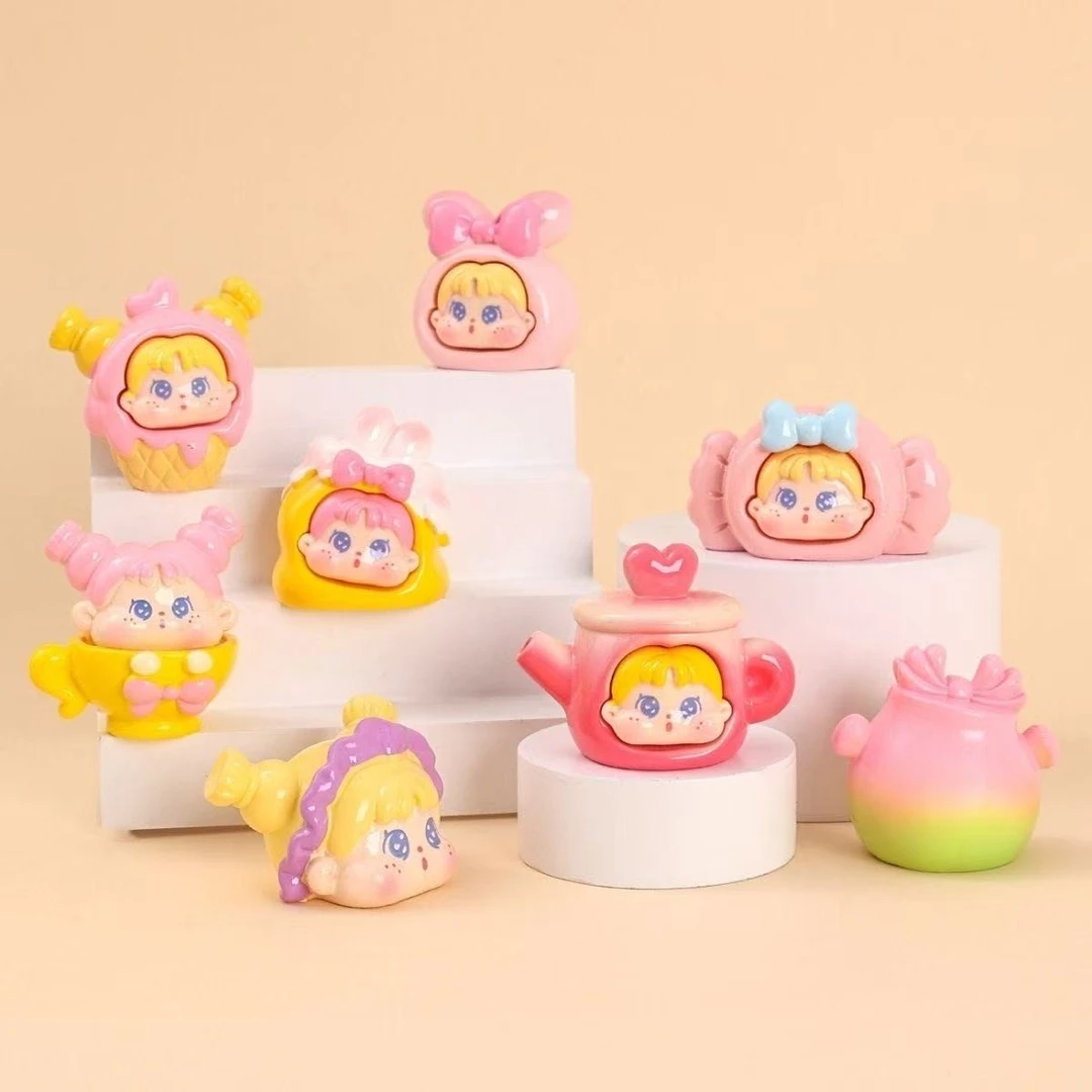 【甜心QQ女孩】可爱手工创意diy饰品立体摆件