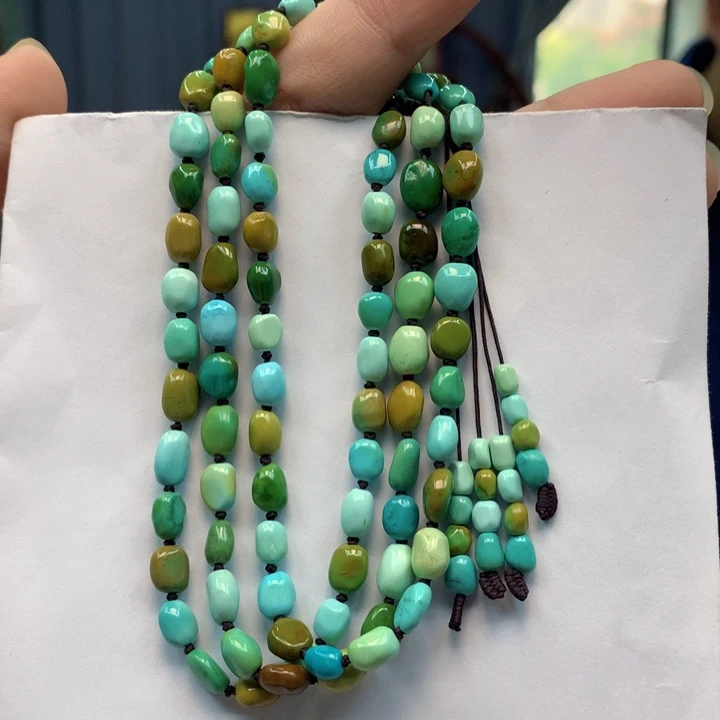 绿松石未镶嵌长链