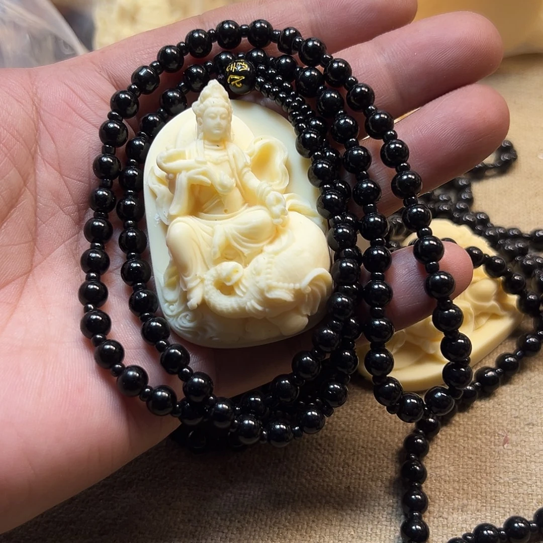 吊坠白玉菩提好的