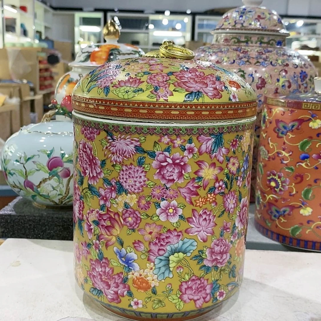 【闪购商品】罐茶叶罐陶瓷茶叶罐