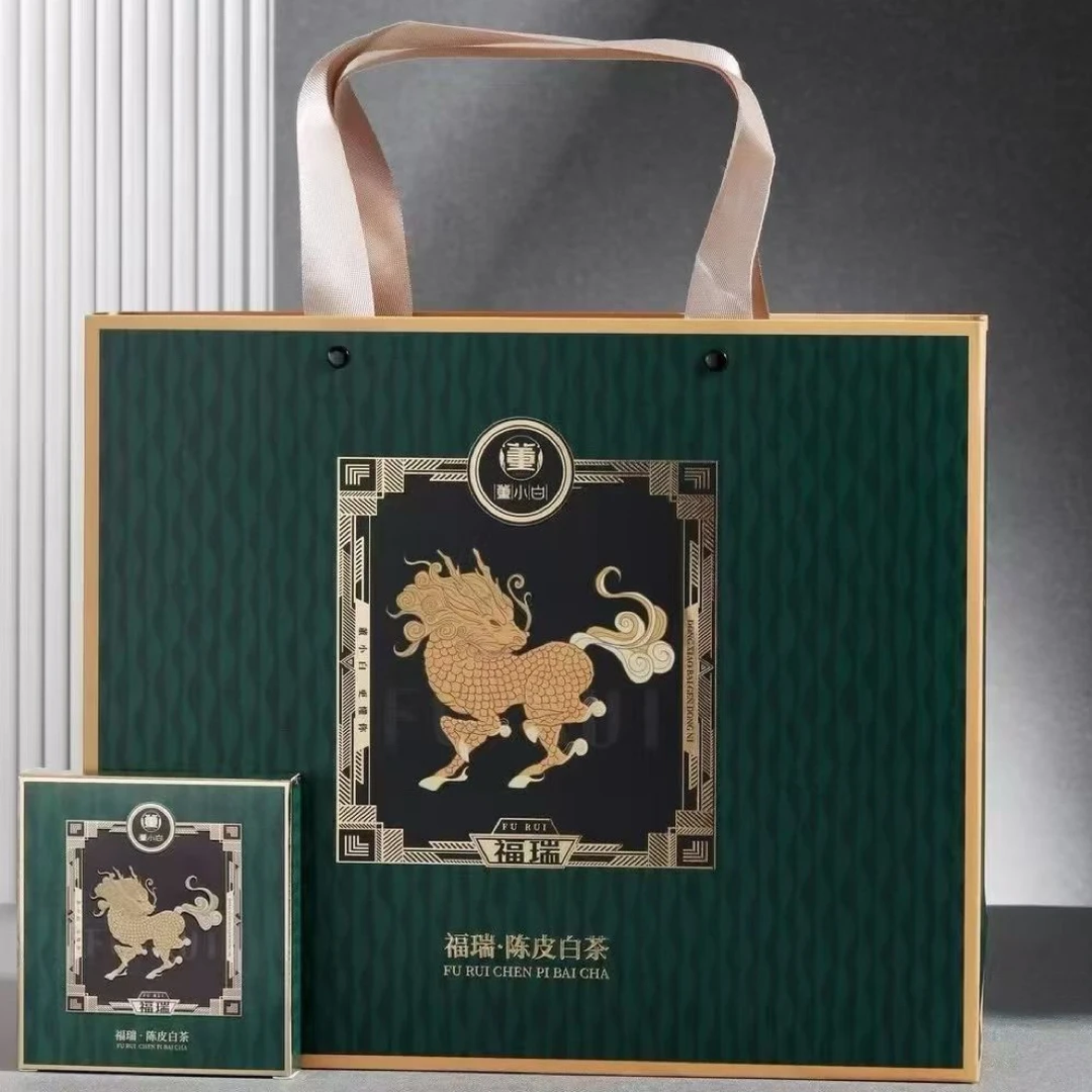 山专家福鼎白茶-2017年贡眉新会陈皮白茶180g