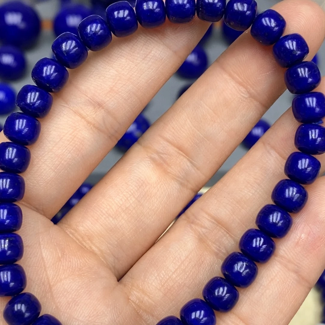 青金石未镶嵌手链