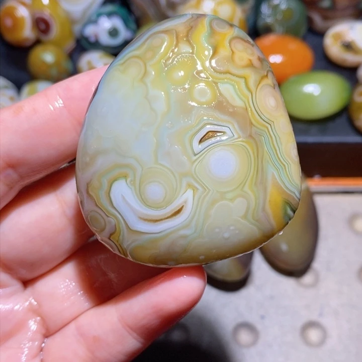 未镶嵌玛瑙/玉髓珠宝半成品35