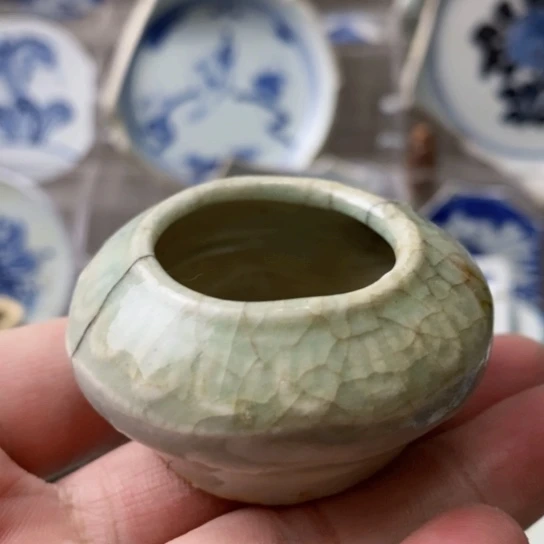 瓷片现代瓷器青花瓷片