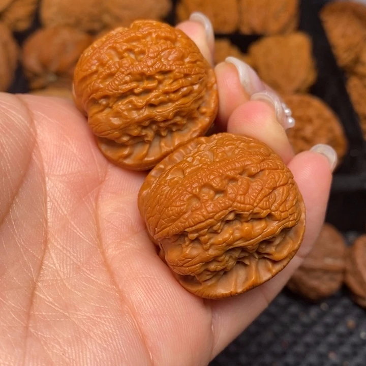 吊坠文玩核桃秦岭野生54