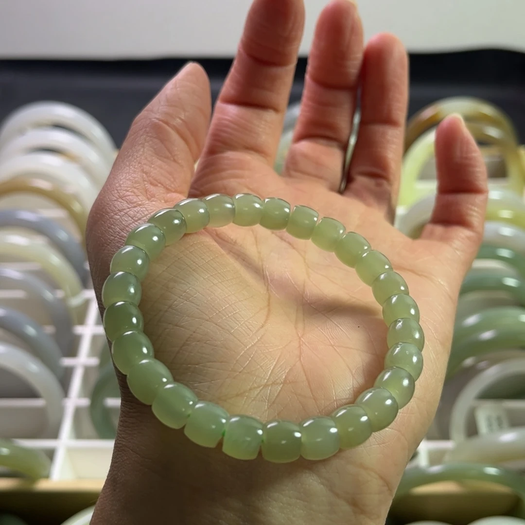 和田玉手链未镶嵌