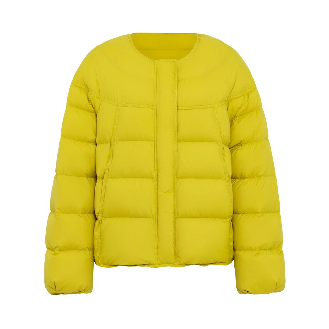 ‘90绒’2025女士新国标90绒显瘦高级排骨羽绒服892A29