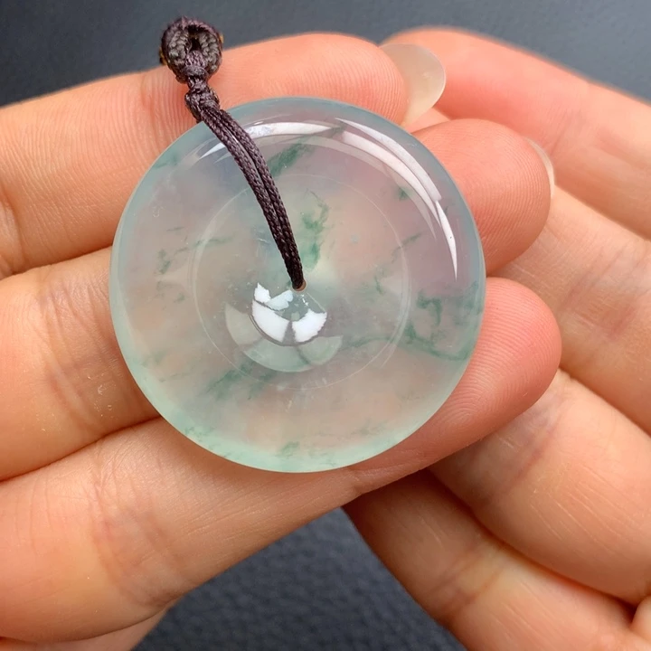 翡翠未镶嵌吊坠(不含链)34.5-7.5