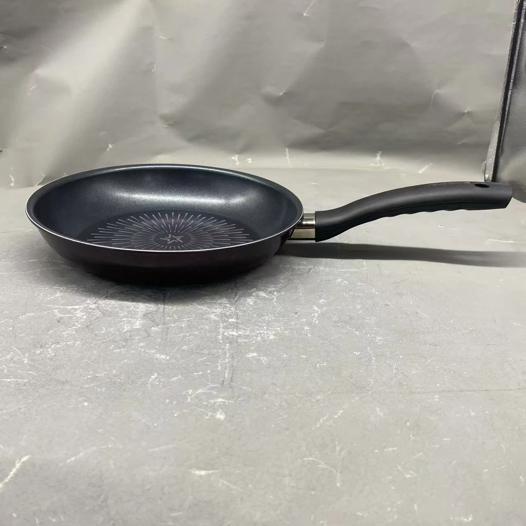 韩国品牌24/28CM珐琅煎锅瑕疵紫色