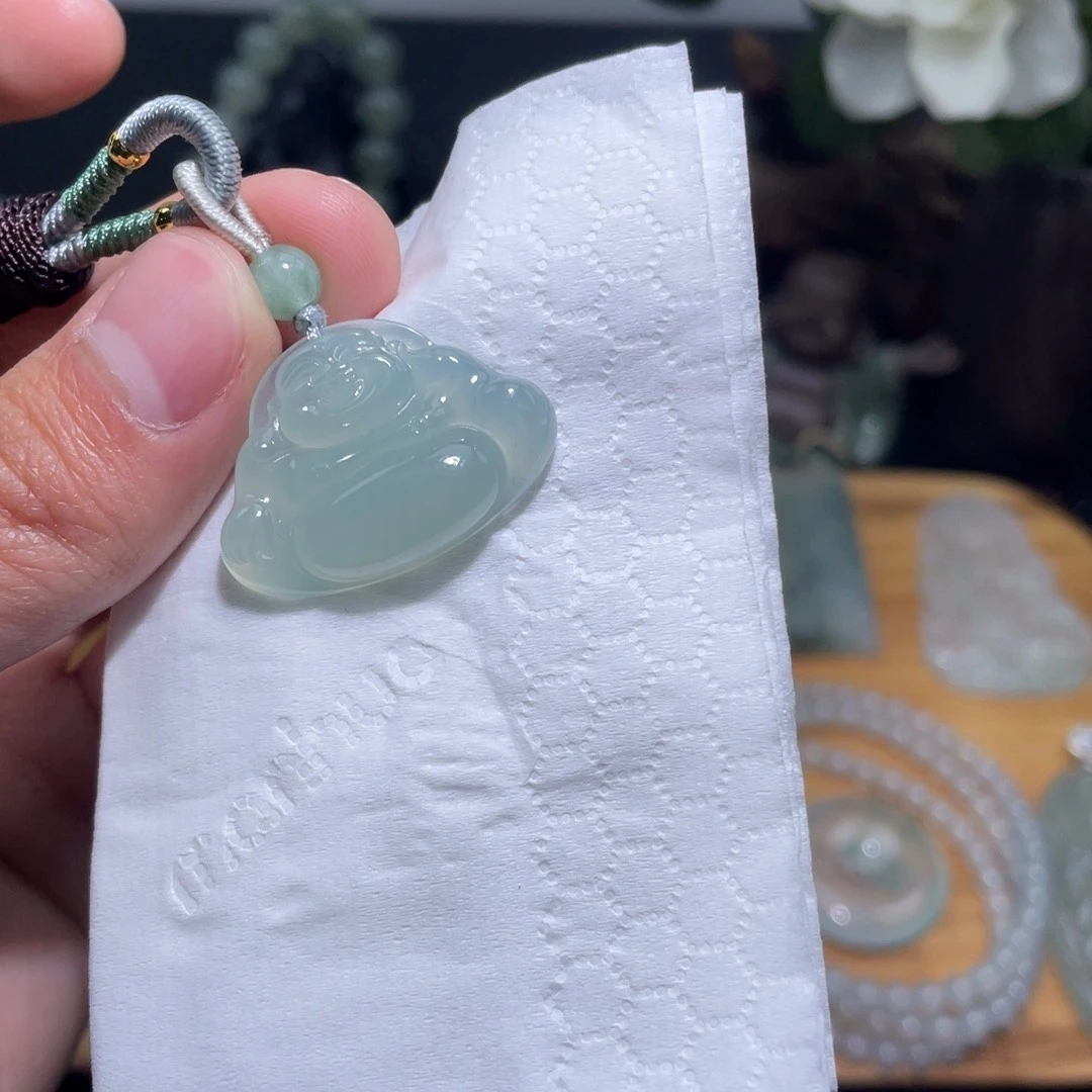 定制翡翠未镶嵌吊坠