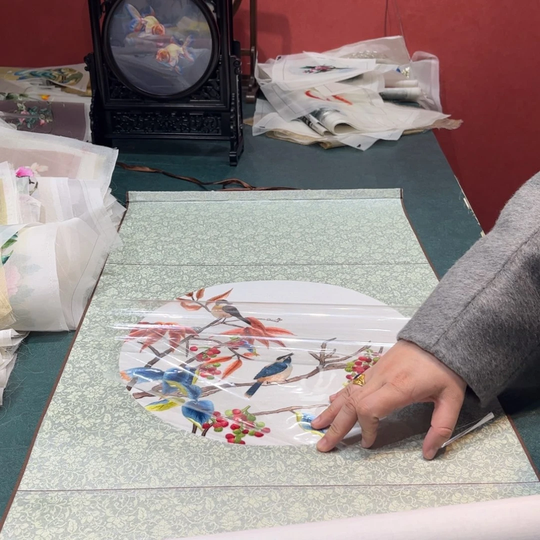 今***你刺绣纯手工打造一位优秀