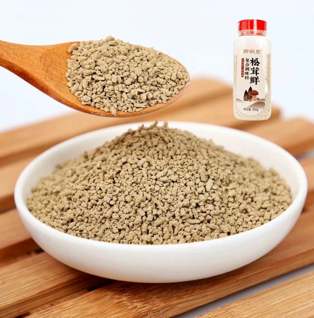 家用天然松茸鲜调味料烹饪煲汤提鲜的厨房调味品400g瓶装