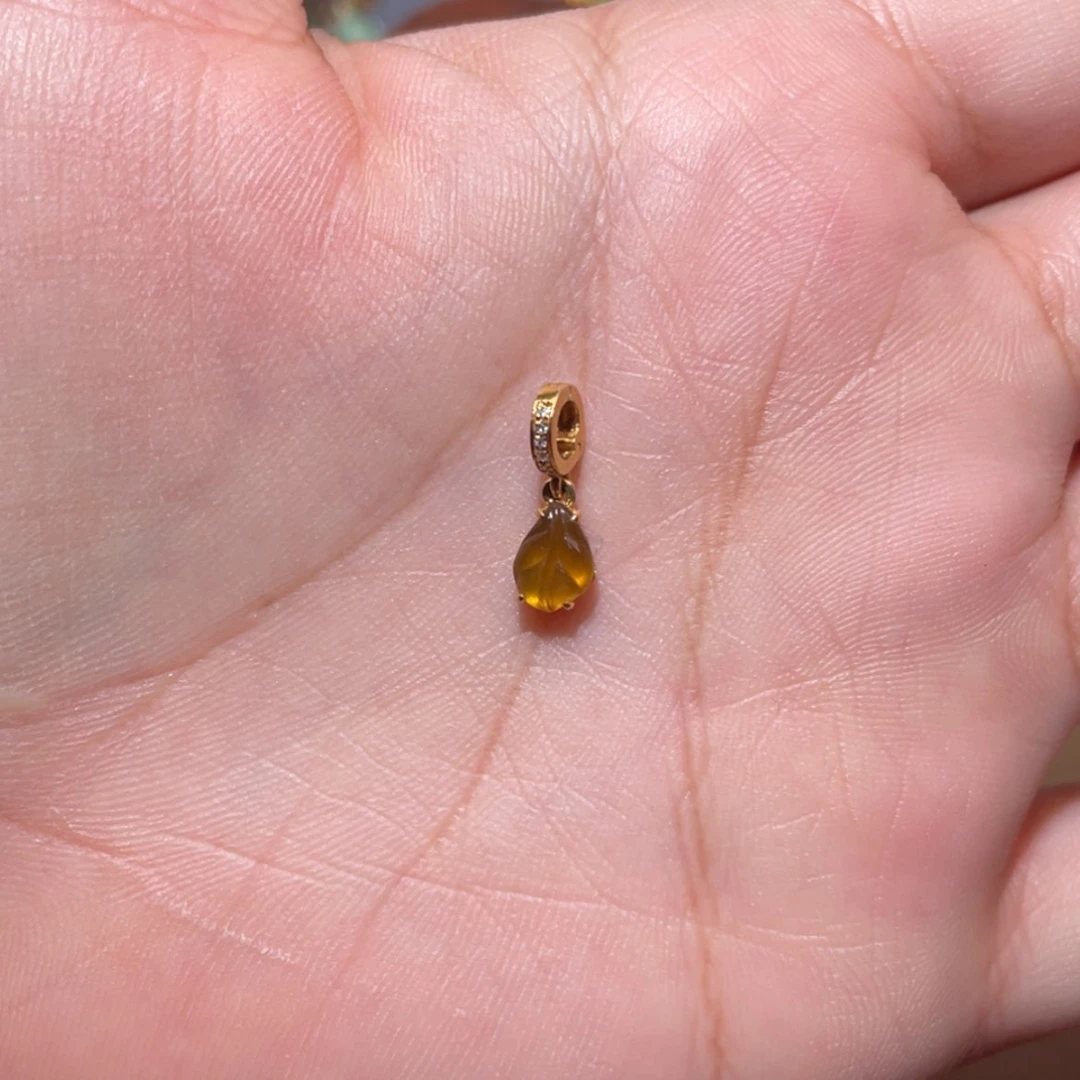 【闪购商品】颈饰18K金镶嵌翡翠绿****7