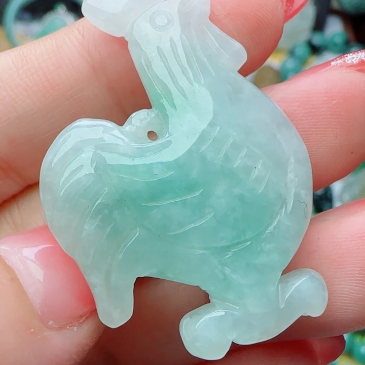 颈饰未镶嵌翡翠天然A货55