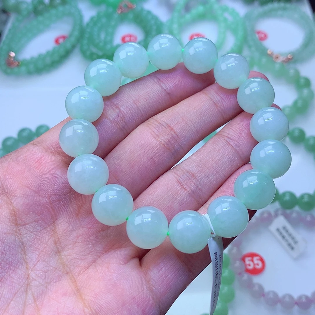 翡翠未镶嵌毛衣链