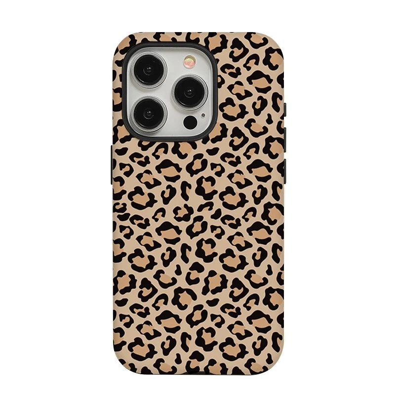 豹纹  适用苹果16Promax手机壳iphone15保护壳14/13/12