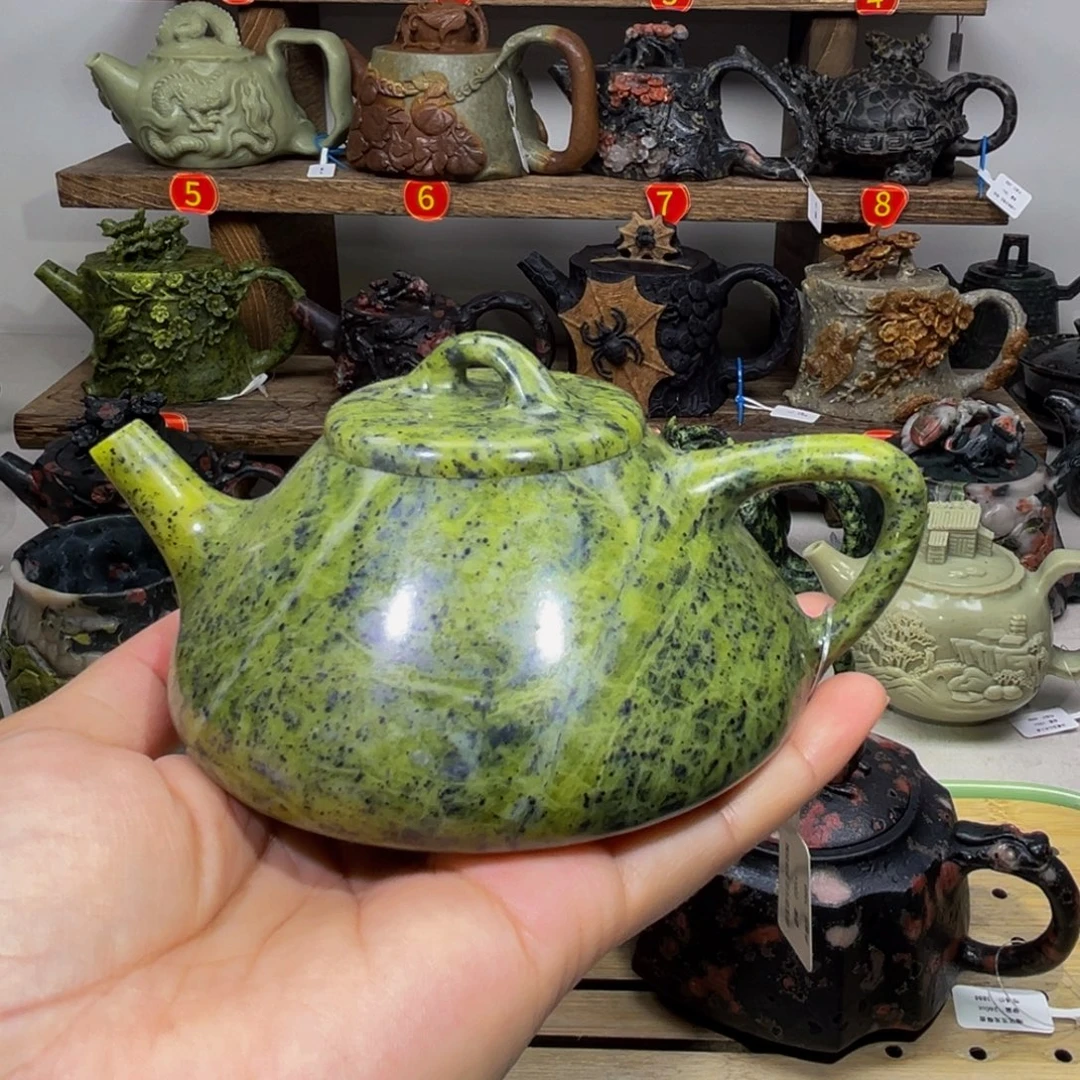 藏玉药王石石瓢壶200cc
