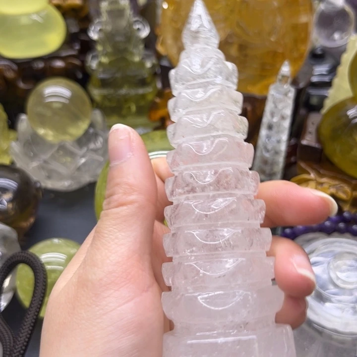 珠宝半成品未镶嵌水晶摆件