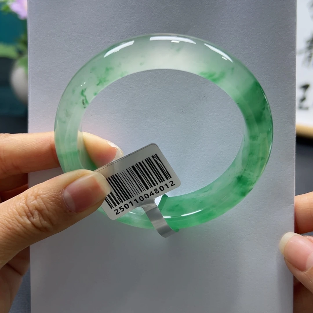 石英质玉手镯未镶嵌优优ZQP57-58圈口