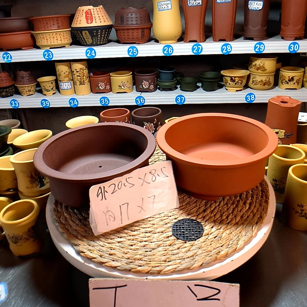 宜兴紫砂紫砂花盆盆紫砂