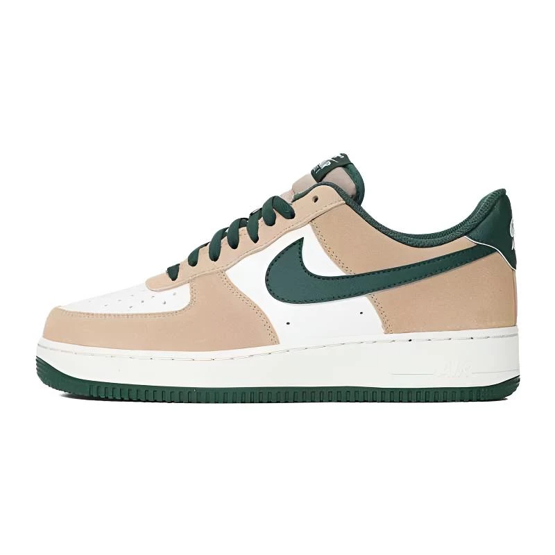 NIKE/耐克男鞋AF1 春夏穿搭卡其白绿空军一号休闲板鞋-FQ8714-203