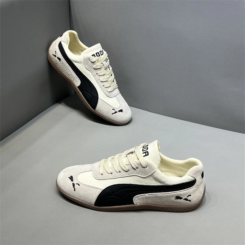 男鞋2025秋季新款拼色百搭休闲板鞋透气软底潮流低帮男士运动鞋男