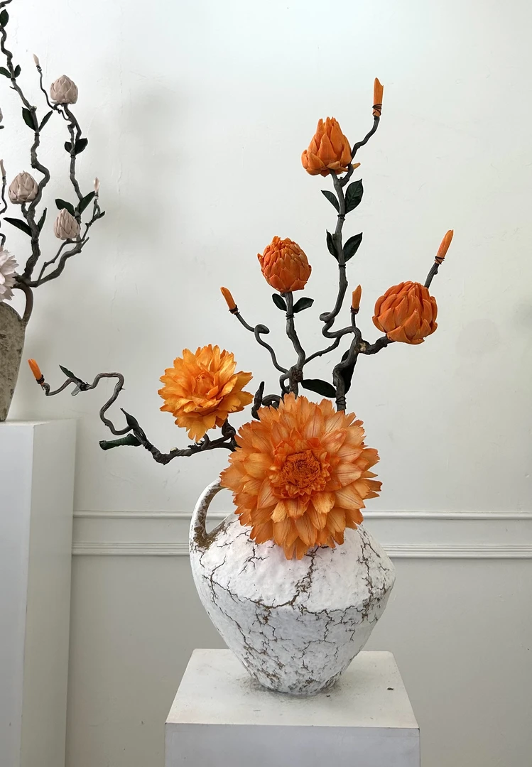 永生洋蓟，永生花一整套