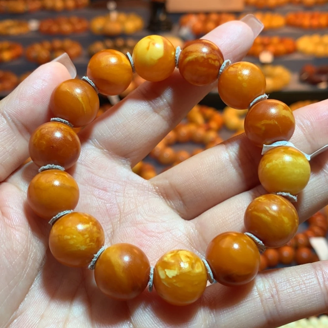【闪购商品】手串蜜蜡未镶嵌蜜蜡手串