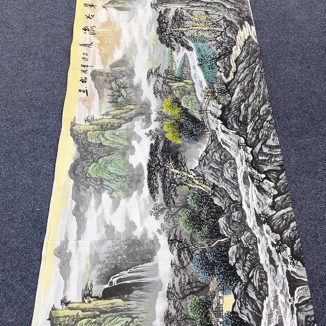 国画作品小姐姐放漏…